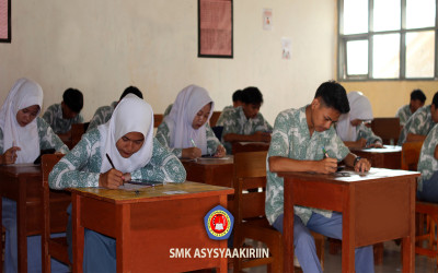 Ujian Sekolah SMK Asysyaakiriin Tahun 2024